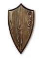 Frézovaná podložka pod trofej - SLD/31/dekor